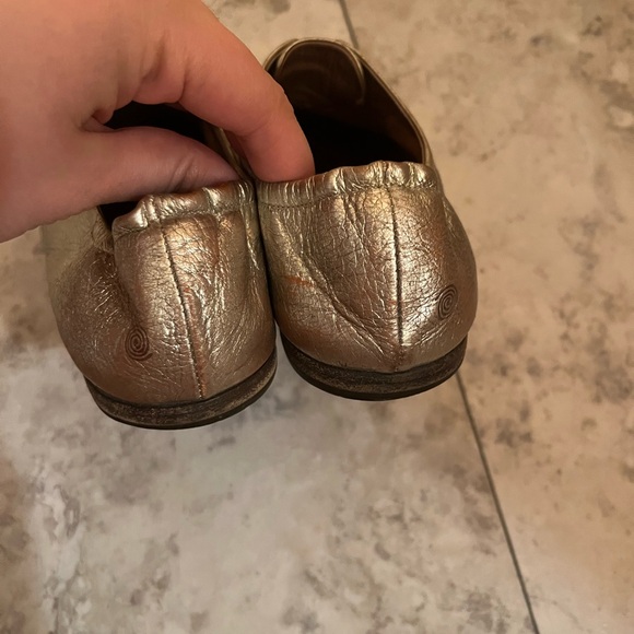 Marsell laceless gold distressed loafers - Picture 4 of 8